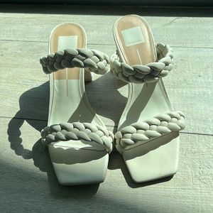 Dolce Vita Cream Heeled Sandal